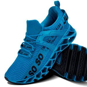 Baby Blue Womens Running Shoes Athletic Blade Non Slip Tennis Fash…